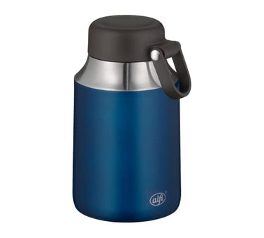 alfi CITY FOOD MUG 470ml, cool grey, stainless steel thermal food container, insulated container for soups, salads, and cereal to go, keeps hot for 7 hours, cold for 14 hours, dishwasher-safe, BPA-free, on sale